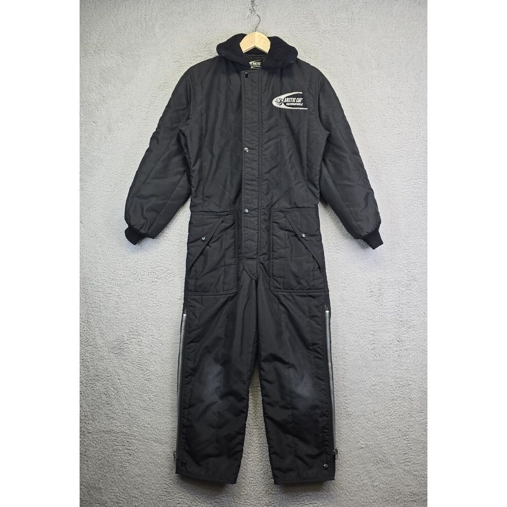 Vintage Arctic Cat One Piece Coverall Snowmobile Suit Sz 6 M  L 1970 Snow Arctic